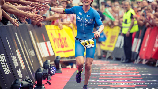 Julia Gajer zieleinlauf Sebastian Kuhn