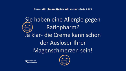 dinge die ein apotheker nie sagen wuerde 222 ddeans
