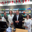 Großhandelschefs lernen in Apotheken