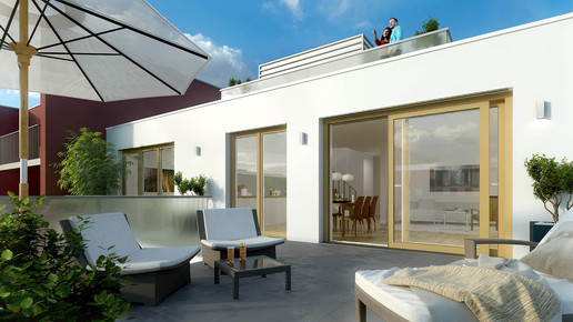 wohnkompagnie Dachterrasse wohnkompagnie