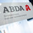 Der Schriftzug der Abda an ihrer Berliner Geschäftsstelle.