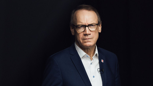 Foto: Abda-Präsident Thomas Preis mit ernstem Gesichtsausdruck.