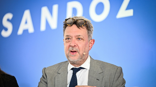 Richard Saynor auf der Bühne