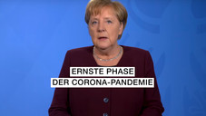 Merkels Appell an die Bevölkerung