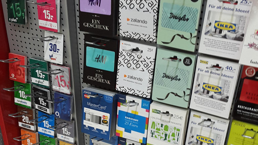 gutscheinregal rewe aa