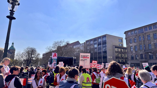 Eindrücke vom Apothekenprotest in Hannover