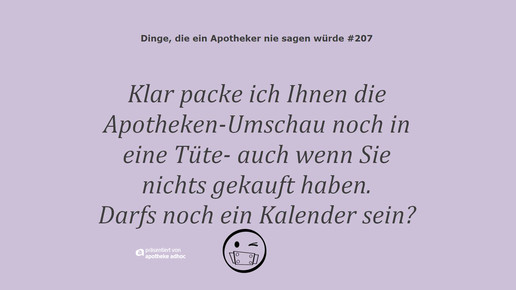 dinge die ein apotheker nie sagen wuerde 207 ddeans