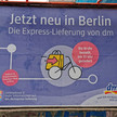 dm startet Expresslieferdienst