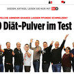 Bild testet Abnehm-Pulver