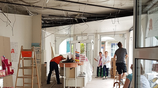 Ferber-Apotheke Gera Umbau Offizin Ferber-Apotheke