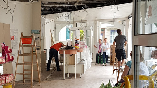 Ferber-Apotheke Gera Umbau Offizin Ferber-Apotheke