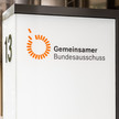 Foto: Schild Geschäftsstelle Gemeinsamen Bundesausschusses (G-BA) 