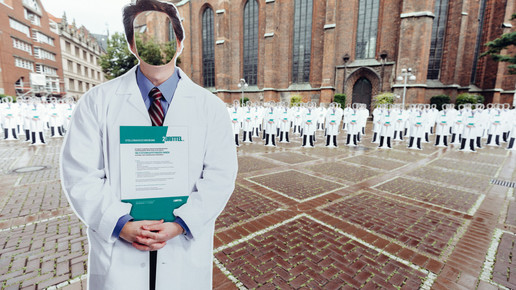 Protestaktion gegen Apotheker 2 Niedersaechsische Krankenhausgesellschaft