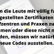 Zertifikate-Chaos: Erfahrung aus dem HV