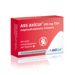 Neues ASS Präparat: ASS axicur® 100 mg TAH magensaftresistente Tabletten Neues ASS Präparat: ASS axicur® 100 mg TAH magensaftresistente Tabletten