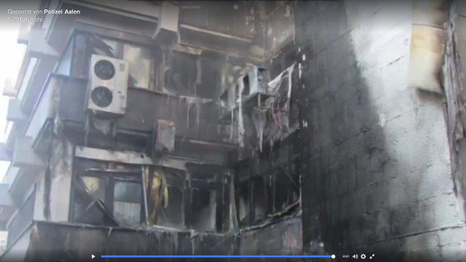 Brand 9 Polizei Aalen