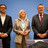 Gesundheitsministerin Nina Warken mit Professor Thüsing und Professor Laxy in der BPK