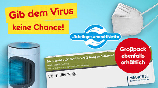 Medice-Laientests: Resterampe bei Netto