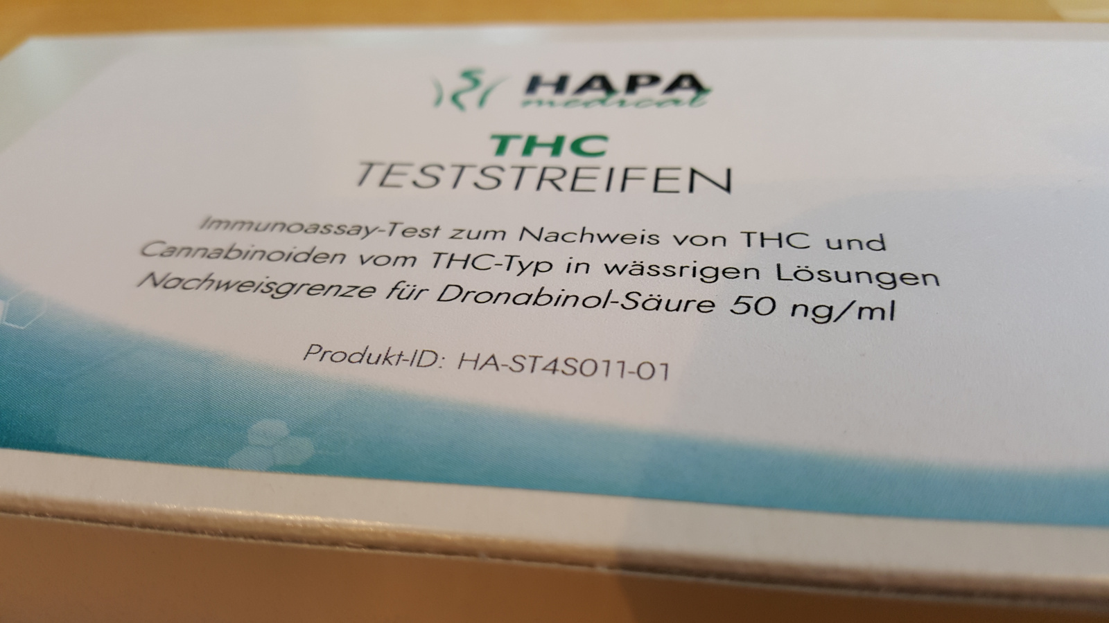 Farmako THC-Testkit zur Identitätsprüfung von Cannabis