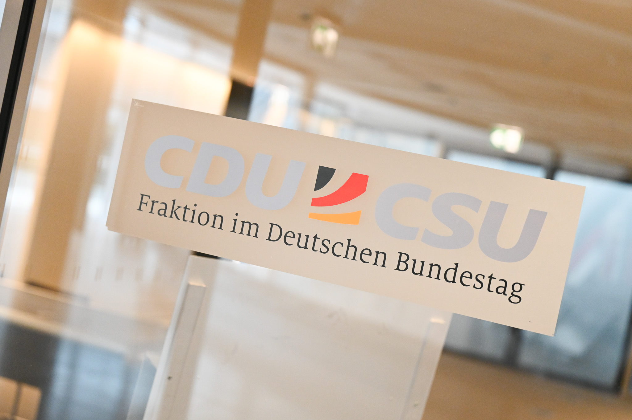 Tür im Bundestag, Bundestagsfraktion CDU/CSU
