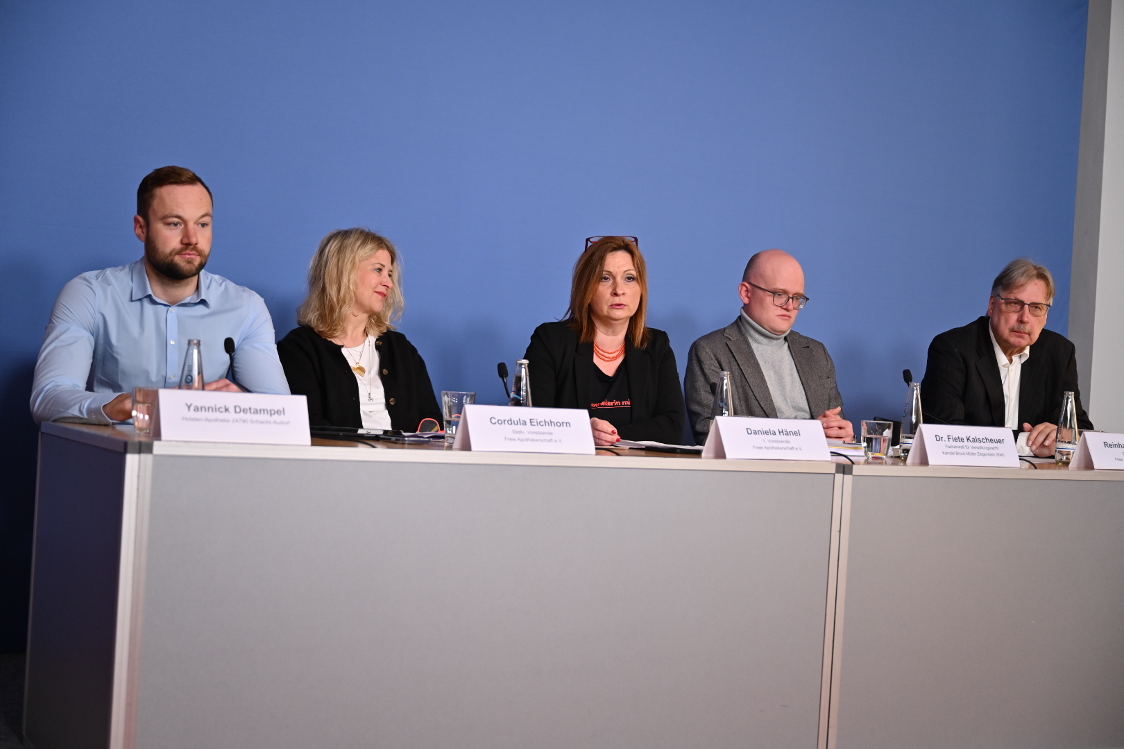 Vorstand der FA auf der Bühne